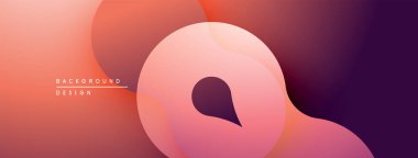 Soyut eğimler akışkan şekiller yaratır. Yumuşak renkler karışır, dinamik görsel kompozisyon oluşturur. Minimalist tasarım modern estetiği çağrıştırıyor.