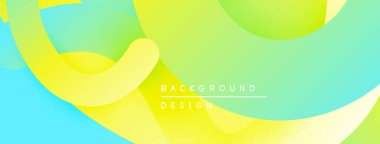 Soyut sıvı şekiller, canlı renklerin karışımı. Sarı, turkuaz, yeşil dinamik görsel efekt yaratır. Modern tasarım ögesi.