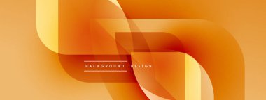 Soyut turuncu tasarım. Düz katmanlar dinamik görsel akış yaratır. Modern estetik, arka planlar ve sunumlar için uygun..