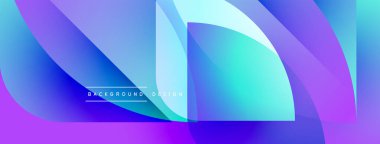 Soyut sıvı şekiller, canlı renklerin karışımı. Modern tasarım, gradyan etki dinamik görsel deneyim yaratır. Arkaplan teknoloji ve yenilik öneriyor.