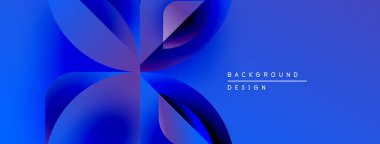 Soyut mavi tasarım akışkan şekiller, gradyanlar içerir. Modern arka plan dijital projeler ve sunumlar için idealdir. Minimalist estetik.