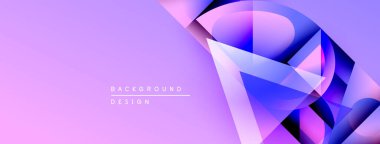 Soyut mor, mavi gradyanlar akışkan şekiller oluşturur. Minimum metin arka plan tasarımı okur. Modern, canlı görsel kompozisyon.