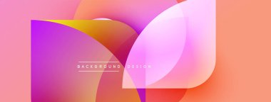 Soyut, enerjik şekiller çakışıyor. Renkler karışıyor, modern tasarım yaratıyor. Metin arka plan tasarımı okur. Yumuşak renkler kompozisyona hakim..