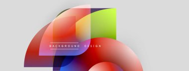 Soyut akışkan şekiller, canlı renkler, modern tasarım. Gradyan örtüler dinamik görsel efekt yaratır. Minimalist estetik, temiz sunum.
