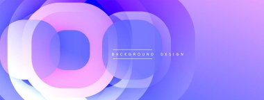 Soyut mor katmanlar dinamik görsel efekt yaratır. Yumuşak eğimler derinlik ve modern tasarım elementleri sunar.