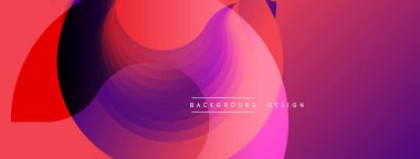 Soyut akışkan şekiller, canlı renkler dinamik arkaplan oluşturur. Gradyan katmanlar üst üste biniyor, modern tasarım ögesi oluşturuyor.
