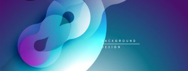 Soyut sıvı şekiller, canlı renklerin karışımı. Modern tasarım, gradyan arka plan dinamik görsel efekt yaratır. Yumuşak kıvrımlar, zarif kompozisyon.