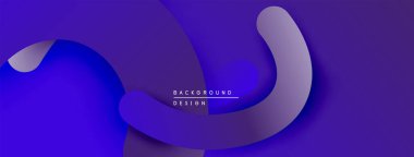 Soyut mor tasarım akışkan şekiller, gradyanlar içerir. Metin arkaplan tasarımlı modern arkaplan görünür. Minimalist estetik.