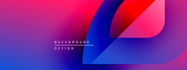 Canlı gradyan arka plan tasarımı. Pürüzsüz renk değişimi, maviden pembeye, kırmızıdan kırmızıya. Minimalist estetik, modern görünüş. Metin arkaplan tasarımı okur.