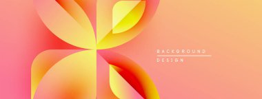 Soyut çiçek tasarımı. Renkler karışıyor, dinamik görsel etki yaratıyor. Yumuşak kıvrımlar taçyaprakları, modern estetiği akla getiriyor..