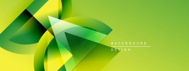 Soyut dinamik şekiller, canlı yeşil sarı renkler. Modern tasarım ögesi, uygun arkaplan dokusu, temiz estetik.