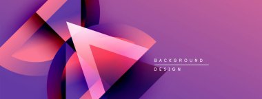 Soyut mor tasarım akışkan şekiller, gradyanlar içerir. Metin elemanları ile modern arkaplan, basit ama dinamik bileşim.