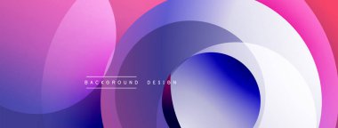 Soyut sıvı şekiller, canlı renklerin karışımı. Pembe, mor, mavi renkler dinamik bileşim oluşturur. Modern tasarım ögesi.