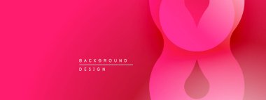 Soyut pembe arka plan. Pürüzsüz gradyanlar akışkan şekiller, modern tasarım elementleri yaratır. Minimalist estetik, canlı renk şeması.