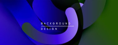 Soyut sıvı şekiller, canlı renklerin karışımı. Modern tasarım, dinamik kompozisyon. Gradyan geçişler derinlik ve görsel ilgi yaratır..