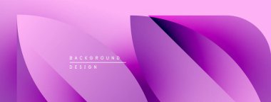 Soyut pembe arka plan. Üst üste binen katmanlar dinamik görsel efekt yaratır. Çeşitli projeler için modern tasarım.