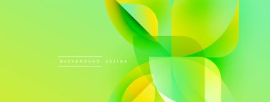 Soyut yeşil sarı eğimli şekiller kesişiyor. Arka planlar, afişler, sunumlar için modern tasarım unsuru. Basit, temiz estetik..