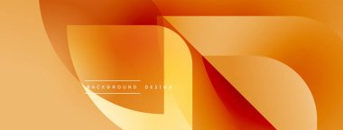 Soyut turuncu katmanlar akış tasarımı yaratır. Yumuşak eğimler, modern estetik, dijital arkaplan veya sunumlar için uygun.