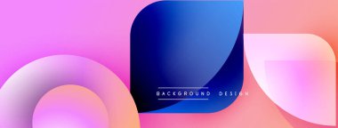 Soyut şekiller pembe, mor ve mavi renkleri harmanlıyor. Modern tasarım akıcılığı, değişim etkilerini, basit zarafeti çağrıştırıyor. Arkaplan özellikleri metin arkaplanı, tasarım.