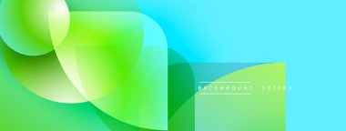 Soyut enerjik tasarım yeşil, mavi şekillerde akıyor. Modern gradyan arka plan dinamik görsel efekt yaratır. Mevcut en küçük metin.