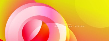 Soyut renkli katmanlar dinamik arkaplan yaratır. Renkli gölgeler karışıyor, akışkan şekiller oluşturuyor. Projeler için modern tasarım ögesi.