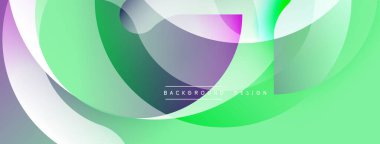 Soyut sıvı şekiller, canlı renklerin karışımı. Modern tasarım, pürüzsüz eğimler dinamik kompozisyon yaratır. Arkaplanda metin ögeleri.