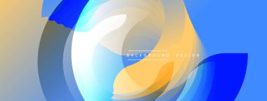 Soyut sıvı şekiller, canlı renklerin karışımı. Modern tasarım, pürüzsüz eğimler dinamik kompozisyon yaratır. Minimalist estetik, temiz çizgiler görsel ahenk sunar.