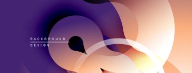 Soyut akışkan şekiller harmanlanarak, canlı bir arkaplan oluşturur. Yumuşak kıvrımlar hareketi, derinliği ve modern estetiği akla getiriyor..