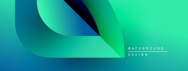 Soyut gradyanlar harmanlanarak sıvı şekiller oluşturur. Teal, yeşil renkler tasarıma hakim, modern arkaplan oluşturuyor. Metin arkaplan tasarımı okur.