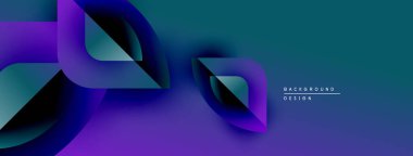 Soyut akışkan şekiller, canlı mor, deniz mavisi renkleri. Modern tasarım, gradyan etkisi, dinamik kompozisyon. Projeler için arkaplan ögesi.