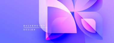 Soyut mor tasarım geometrik şekiller, gradyanlar, yumuşak ışıklandırma içerir. Dijital projeler için modern arkaplan.