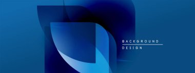 Soyut mavi katmanlar dinamik görsel efekt yaratır. Modern tasarım arka planlar, sunumlar, markalaşma için uygun. Yumuşak eğimler derinlik sunar.