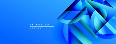 Soyut mavi tasarım katmanlı geometrik şekiller içerir. Renkler derinlik yaratır, modern estetik. Arkaplan metni arkaplan tasarımı okur.