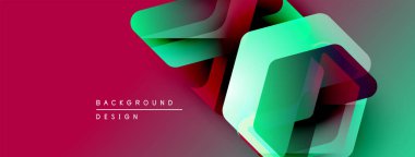 Soyut geometrik şekiller, canlı morumsu arka planla örtüşür. Modern tasarım elementleri dinamik görsel etki yaratır. Temiz çizgiler, mevcut gradyanlar.