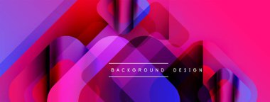 Soyut sıvı şekilleri, canlı gradyanlar. Pembe, mor, mavi renkler kusursuz bir şekilde harmanlanır. Arkaplan ve sunumlar için modern tasarım ögesi.