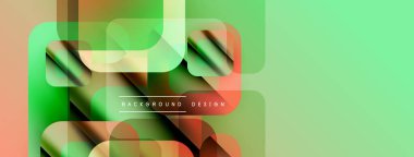 Soyut sıvı şekiller, canlı renkler, modern tasarım. Gradyan arka plan dinamik görsel efekt yaratır. Minimalist kompozisyon.