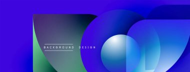 Soyut akışkan şekiller harmanlanır, canlı mavi, yeşil gradyanlar oluşturur. Modern tasarım elementleri dinamik hareketi, pürüzsüz geçişleri önerir.