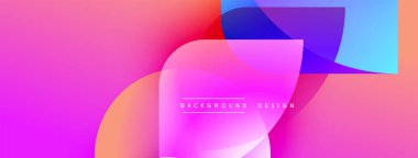 Soyut enerji eğimleri çakışıyor. Pembe, mavi, mor renkler dinamik kompozisyon yaratır. Metin arka plan tasarımı okur. Modern görsel element.