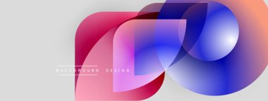 Soyut akışkan şekiller, canlı renkler, modern tasarım. Gradyan katmanlar dinamik görsel efekt yaratır. Basit arkaplan bileşimini güçlendirir.