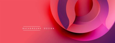 Soyut, enerjik bir arkaplan. Pembe, mor renkler düzgün bir şekilde harmanlanır. Modern tasarım elementleri dinamik görsel etki yaratır. Basit metin örtüsü mevcut.