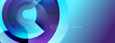Soyut mavi mor katmanlar dinamik görsel efekt yaratır. Sancaklar, arka planlar ve sunumlar için modern tasarım uygun. Yumuşak eğimler mevcut derinlik.