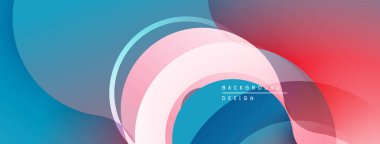 Soyut akışkan şekiller, canlı renklerin karışımı. Modern tasarım, pürüzsüz gradyanlar dinamik görsel efekt yaratır. Minimalist kompozisyon.