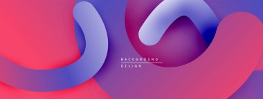 Soyut sıvı şekiller, canlı renklerin karışımı. Modern tasarım, pürüzsüz eğimler dinamik kompozisyon yaratır. Çeşitli projeler için uygun arkaplan.