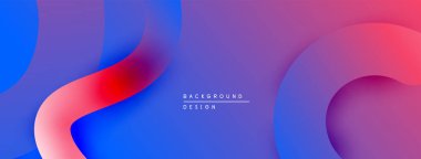 Soyut sıvı şekilleri canlı renkleri harmanlar. Pürüzsüz gradyanlar dinamik bileşim oluşturur. Arka planlar için modern tasarım ögesi.