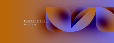 Soyut sıvı şekilleri, turuncu, mor renkler. Modern tasarım öğesi, arka plan dokusu. Gradyan renkler dinamik görsel etki yaratır.