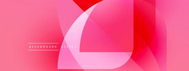 Soyut pembe tasarım. Üst üste binen şekiller sıvı oluşturur, modern görsellik. Gradyan renkler yumuşak, canlı estetik sunar. Arkaplan metni arkaplan tasarımı okur.