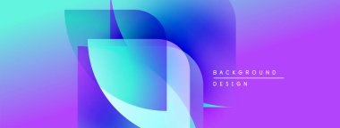 Soyut eğim arkaplanı. Üst üste binen şekiller dinamik görsel efekt yaratır. Metin arka plan tasarımı okur. Modern, canlı renkler sunar.