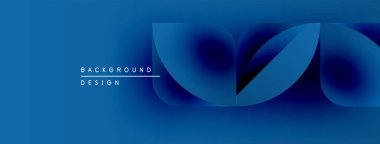 Soyut mavi tasarım akışkan şekiller, gradyanlar içerir. Metin elemanları mevcut modern afiş veya başlık. Basit, temiz estetik..