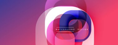 Soyut renkli katmanlar dinamik görsel efekt yaratır. Gradyan gölgeler harmanlanarak modern tasarım elementi oluşturur. Arkaplan özellikleri metin etiketleri.