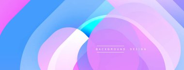 Soyut sıvı şekiller, canlı renklerin karışımı. Yumuşak gradyanlar dinamik arkaplan oluşturur, modern tasarım ögesi.